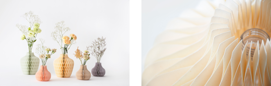 トヨコングループ】紙製フラワーベースを「Makuake(マクアケ)」にて