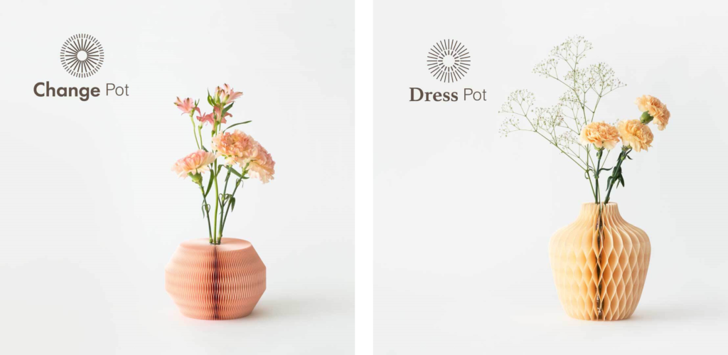 トヨコングループ】紙製フラワーベースを「Makuake(マクアケ)」にて